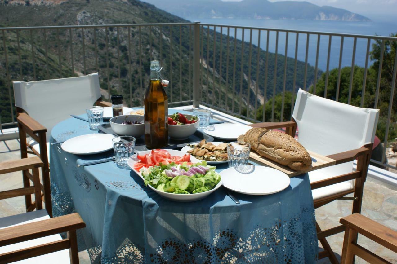 Myrtos View Apartments Anomeria ภายนอก รูปภาพ