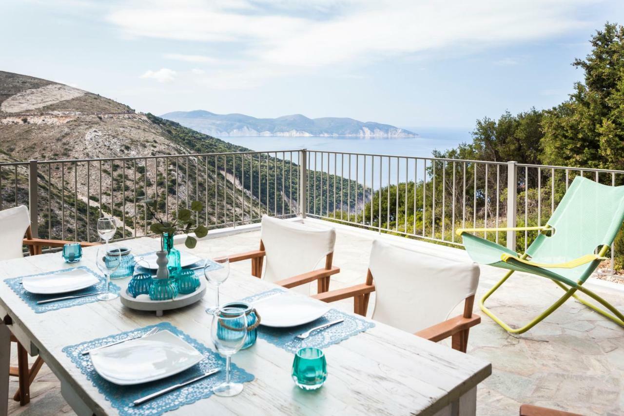 Myrtos View Apartments Anomeria ภายนอก รูปภาพ