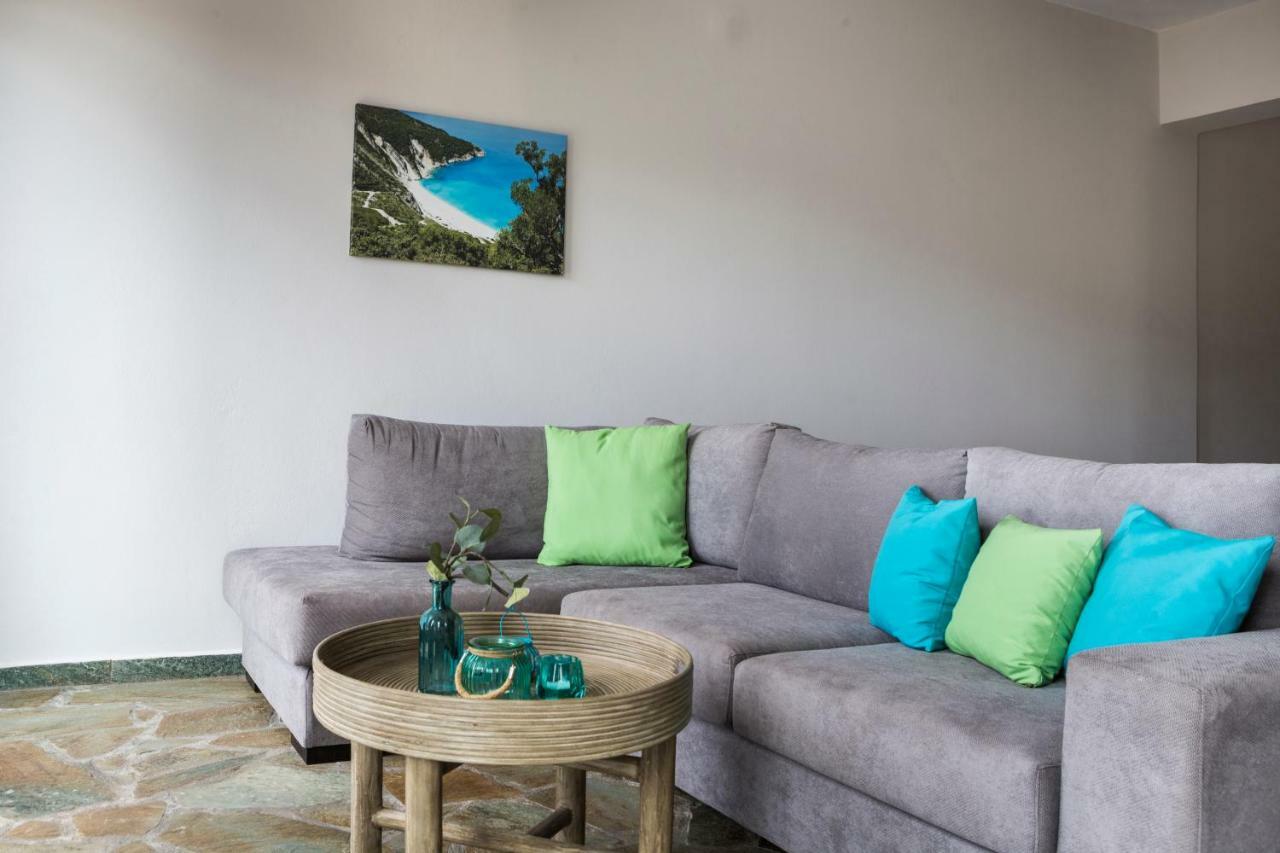 Myrtos View Apartments Anomeria ภายนอก รูปภาพ